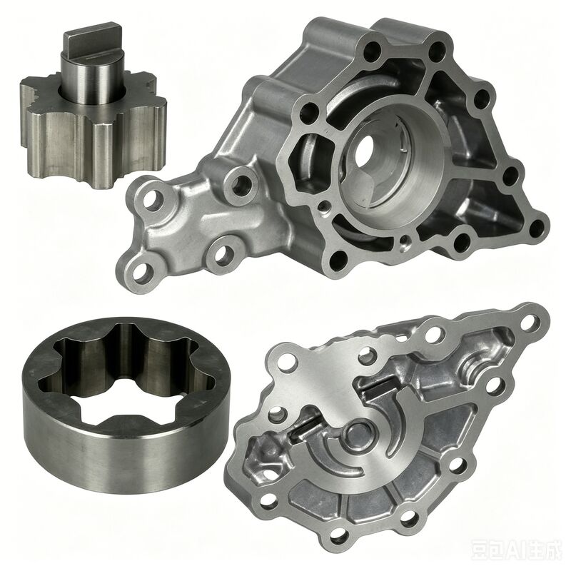 EURORICAMBI 95535462 Oil Pump Assembly, Complete Transmission Oil Pump with Housing & Rotors