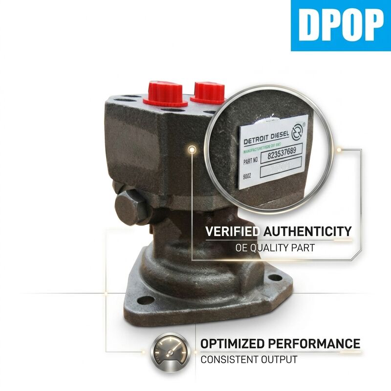 23537686 23532981 Detroit Diesel Fuel Transfer Pump Compatible with Series 60 12.7L 14L 11.1L Engine Truck Parts