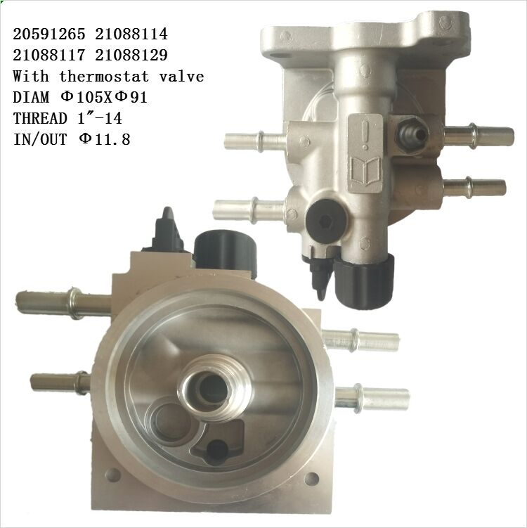 Fuel Filter Housing 2016-2 ASSY OE 21088117 for Re-nault Midlum & Midlum II DXi 5/7
